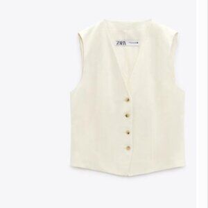 Zara Linen Vest(13)